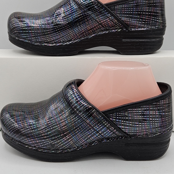 Dansko striped clog shoes size 37 US 6.5 / 7 - Picture 6 of 16